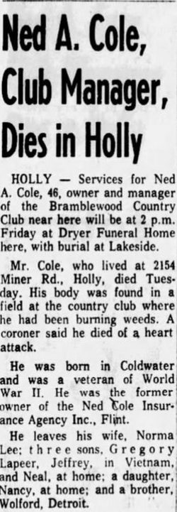 Bramblewood Country Club - Feb 27 1969 Article